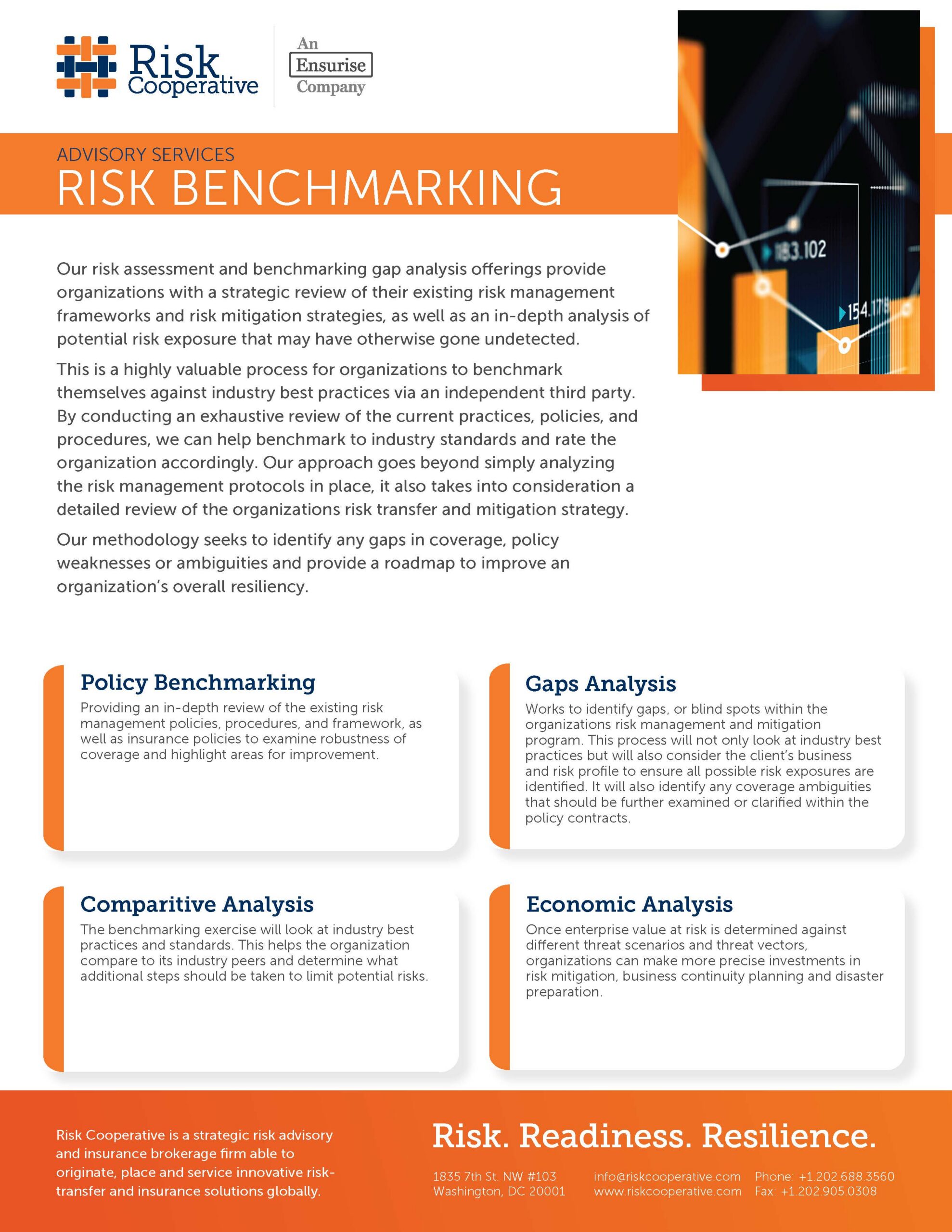 Benchmarking Advisory OnePager
