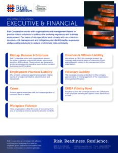 Exec Fin Insurance OnePager