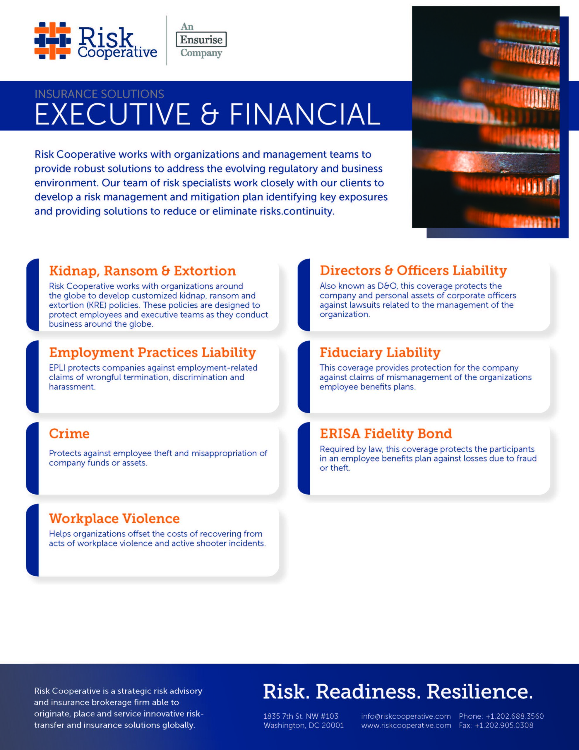 Exec Fin Insurance OnePager